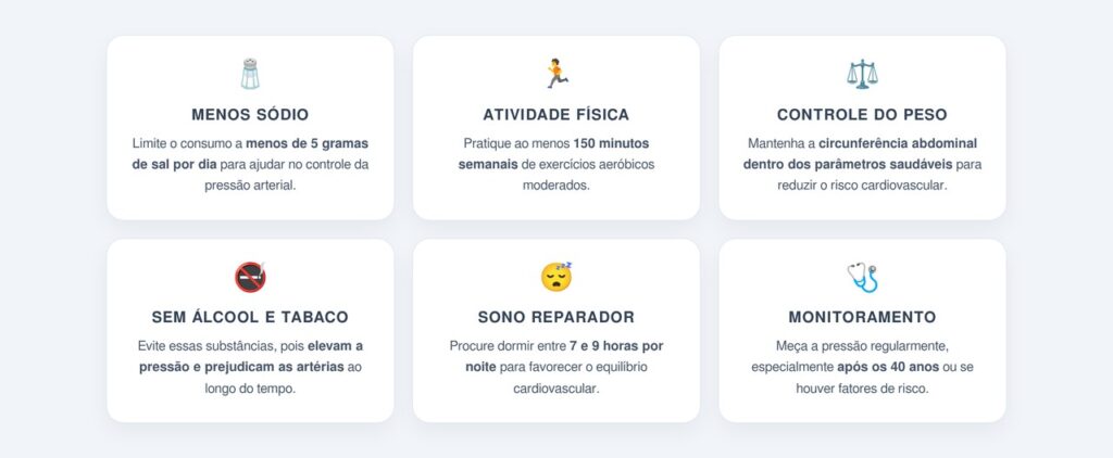 Quais atitudes ajudam a prevenir a hipertensão?