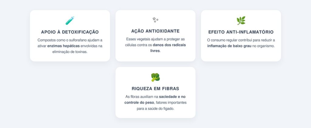 Como esses vegetais apoiam a desintoxicação natural?