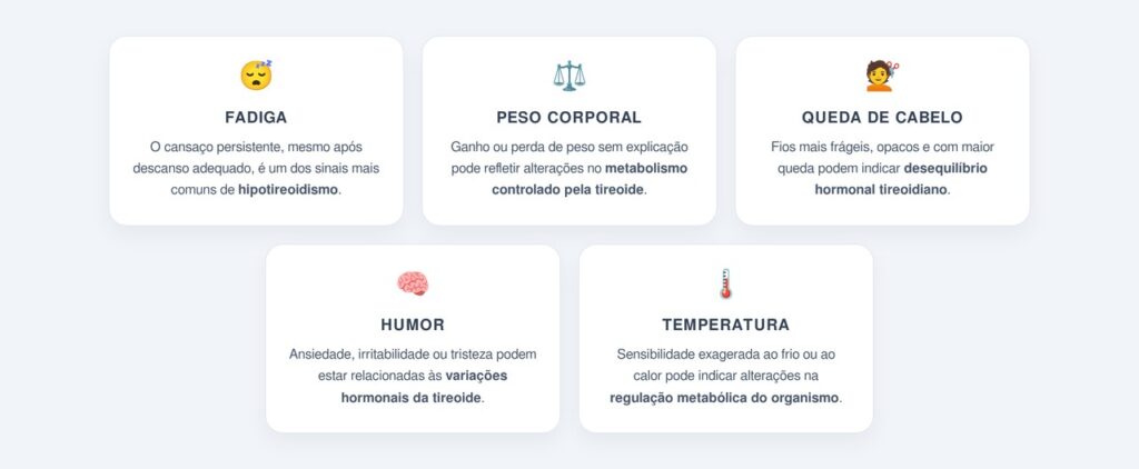 Quais são os 5 sintomas mais comuns?