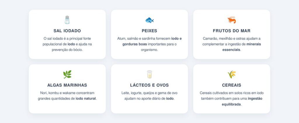 Quais são as fontes e os cuidados com o consumo?