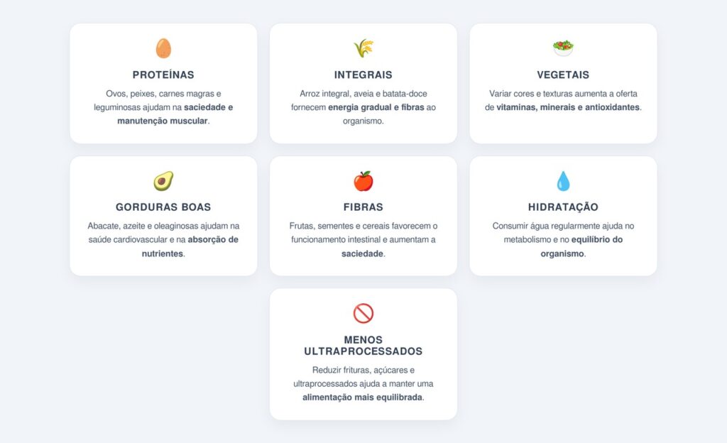 Como compor refeições de qualidade?