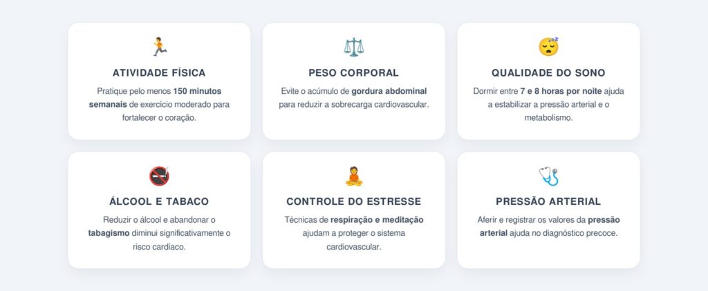Quais hábitos diários fazem mais diferença para o coração?