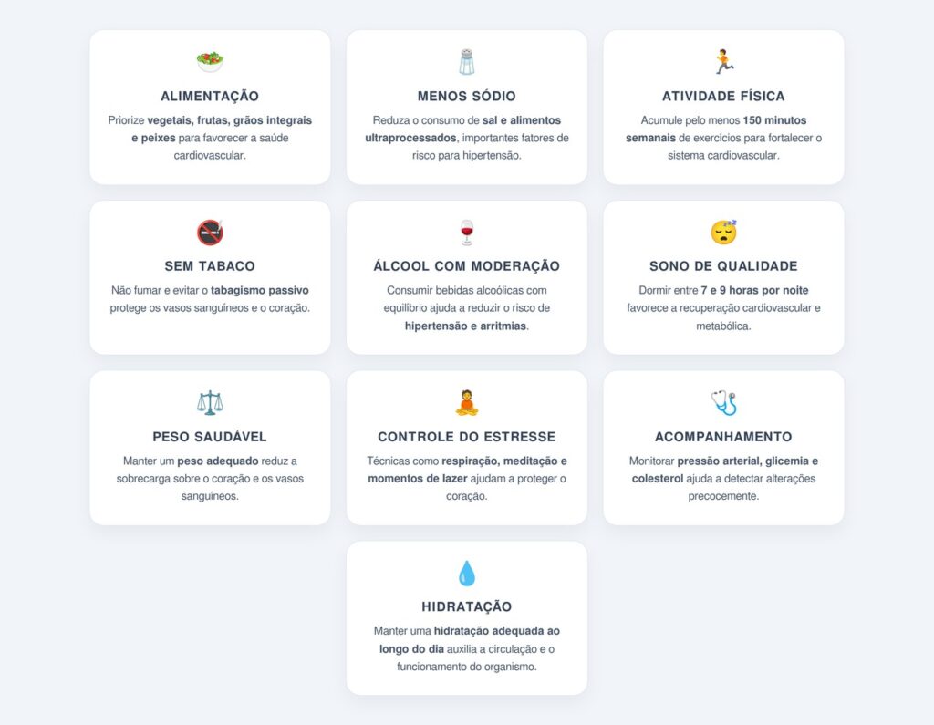 Quais hábitos diários protegem o coração?