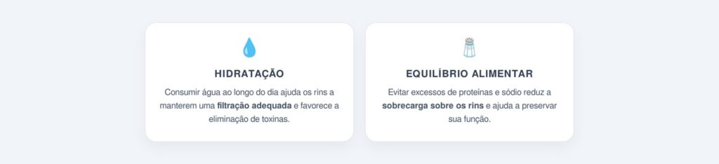 Quais são as duas coisas essenciais para proteger os rins?