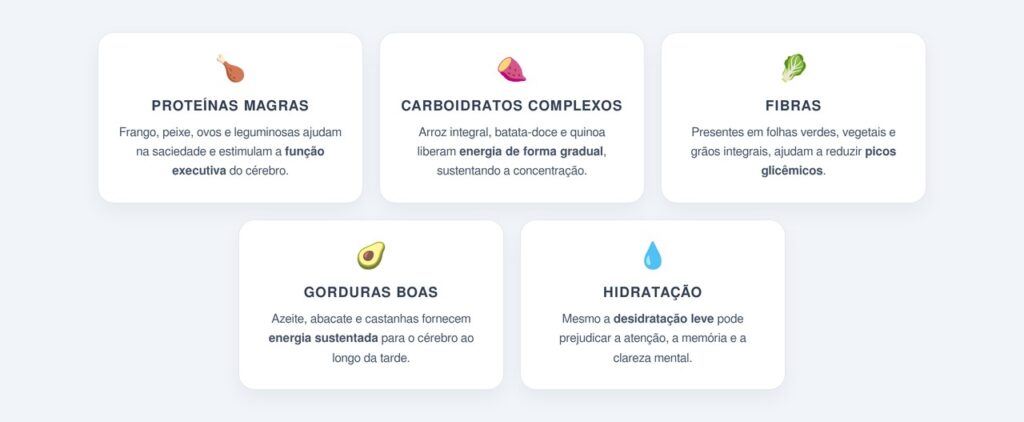 Quais nutrientes ajudam a manter a clareza mental?