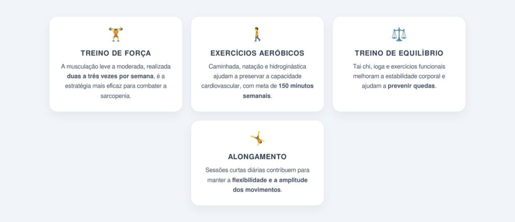 Como manter a força muscular após os 60 anos?