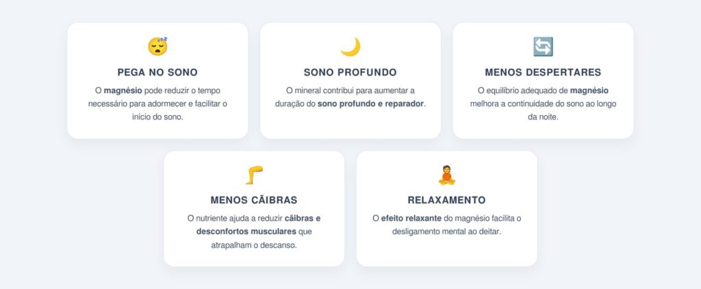 Como o magnésio melhora a qualidade do sono?