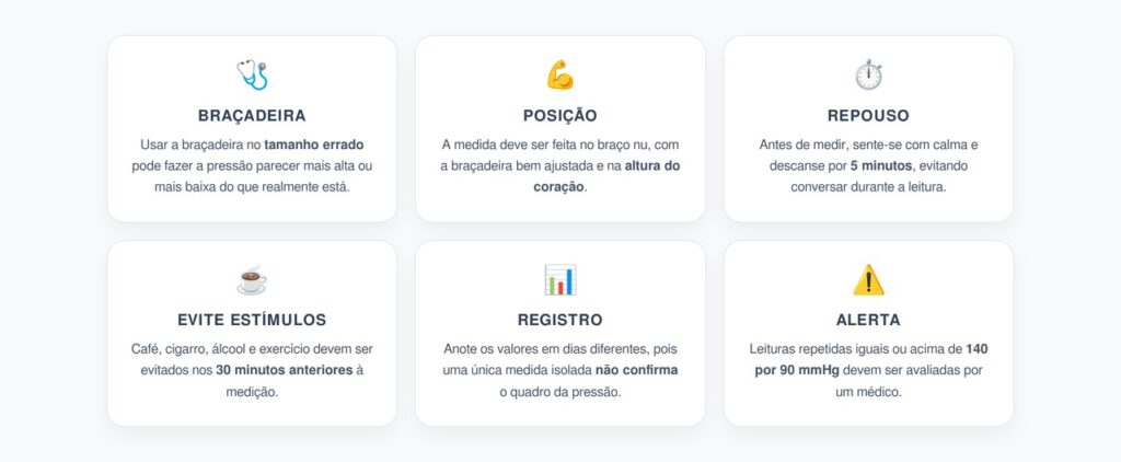 Erros ao Medir a Pressão em Casa que Podem Mascarar Hipertensão