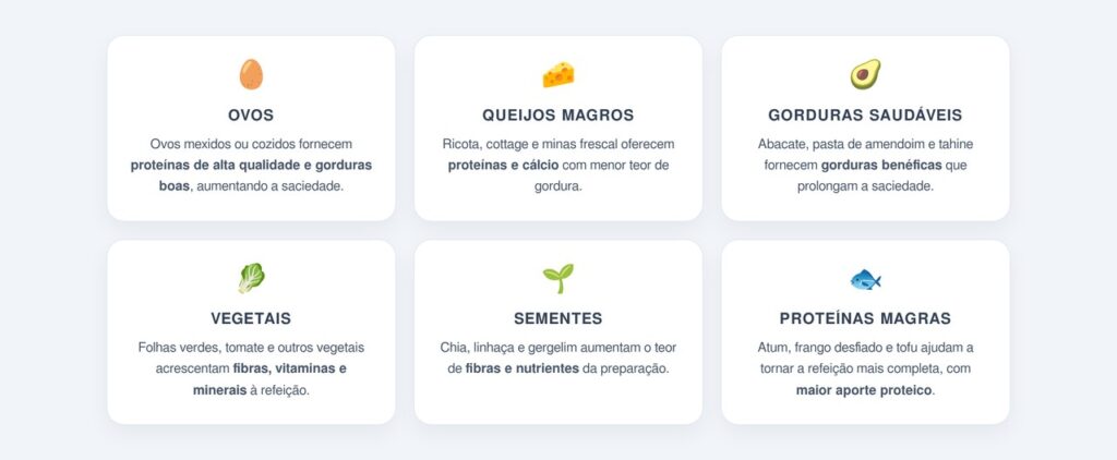 Como tornar cada alimento mais equilibrado?