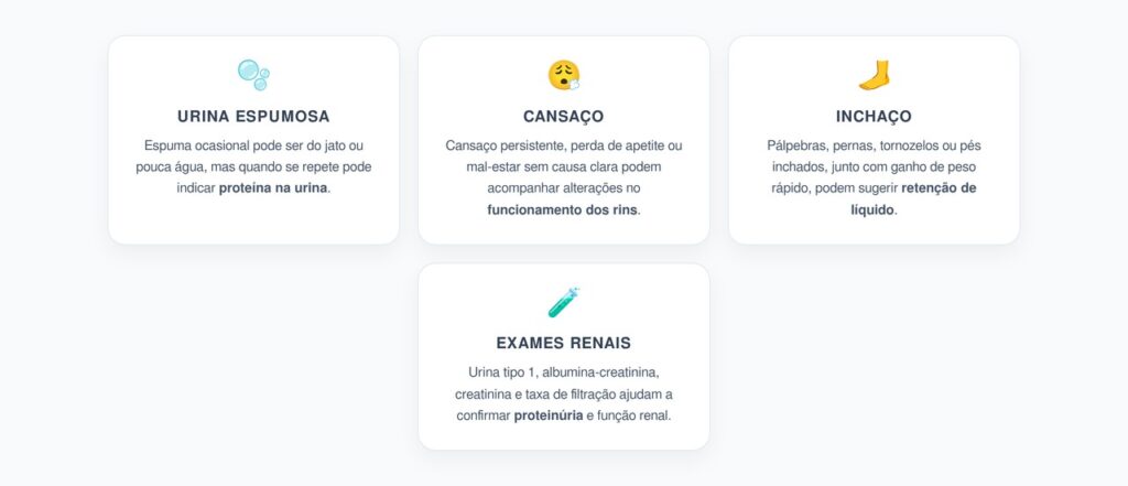 Urina Espumosa e Cansaço Persistente: Sinais que Pedem Avaliação dos Rins