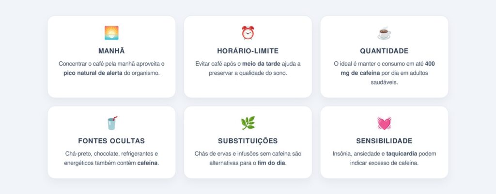 Como adaptar o consumo de café à sua rotina?