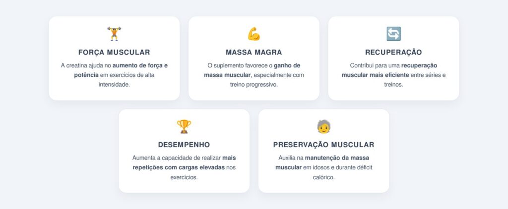 Quais os benefícios comprovados no desempenho físico?