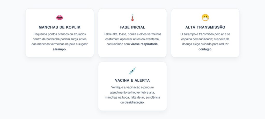 Sarampo: O Sinal na Boca que Pode Surgir Antes das Manchas na Pele
