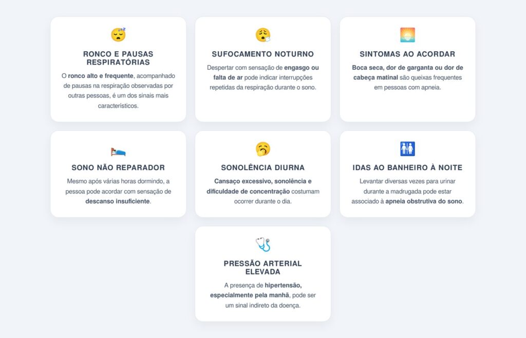 Quais outros sinais merecem atenção?