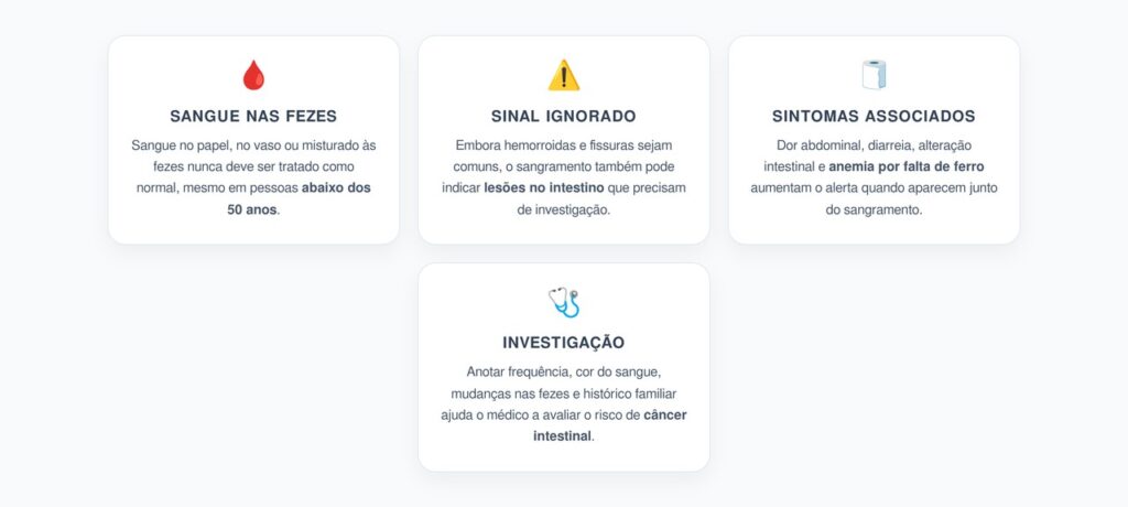 Sangue nas Fezes: O Sintoma Intestinal que Adultos Jovens Não Devem Ignorar