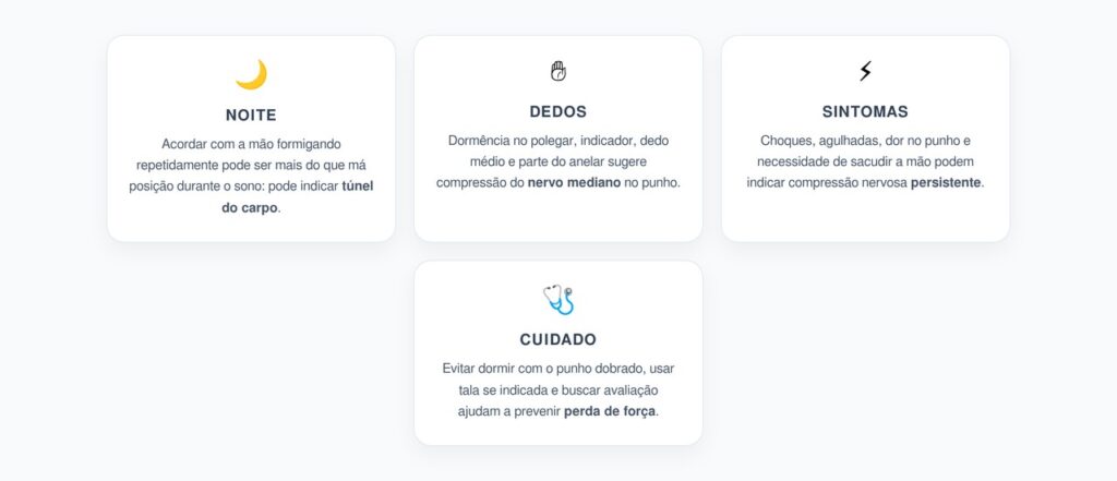 Mão Formigando à Noite: Sinal Clássico de Túnel do Carpo