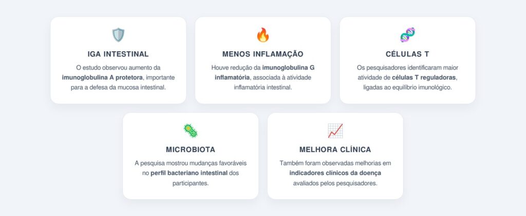 Quais foram os principais resultados observados?