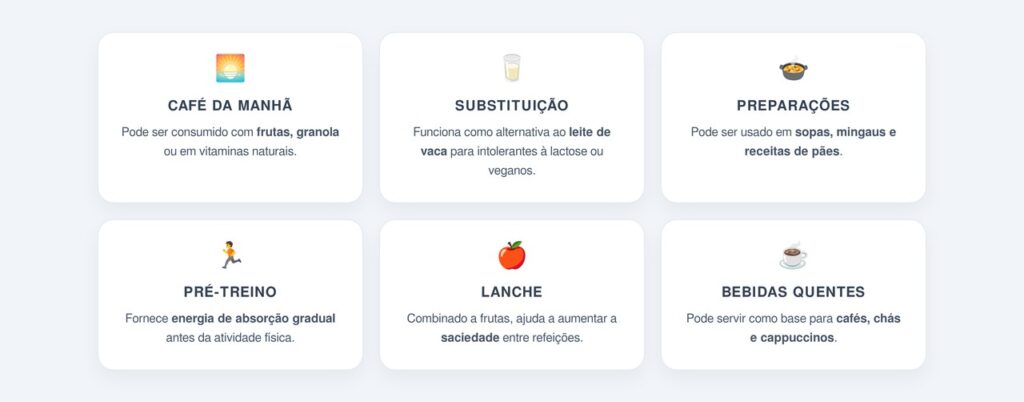 Quando incluir o leite de aveia na rotina alimentar?