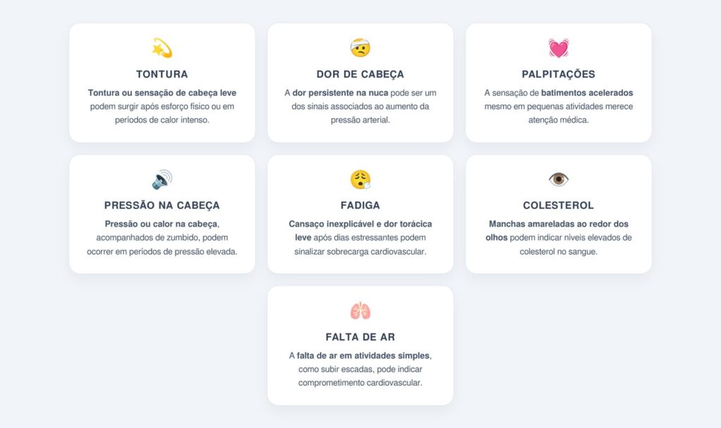 Quais sinais merecem atenção no dia a dia?