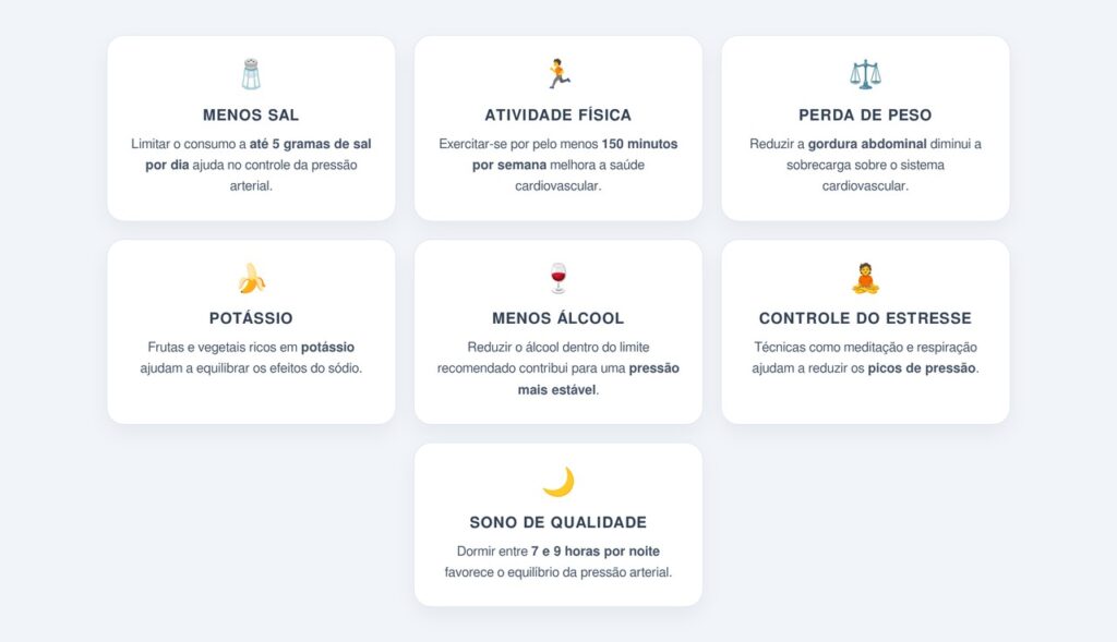 Quais mudanças no estilo de vida têm melhores resultados?