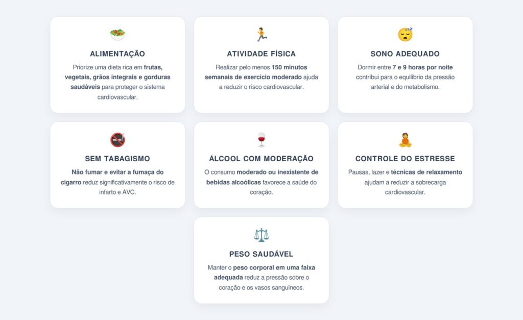 Quais hábitos protegem o coração?