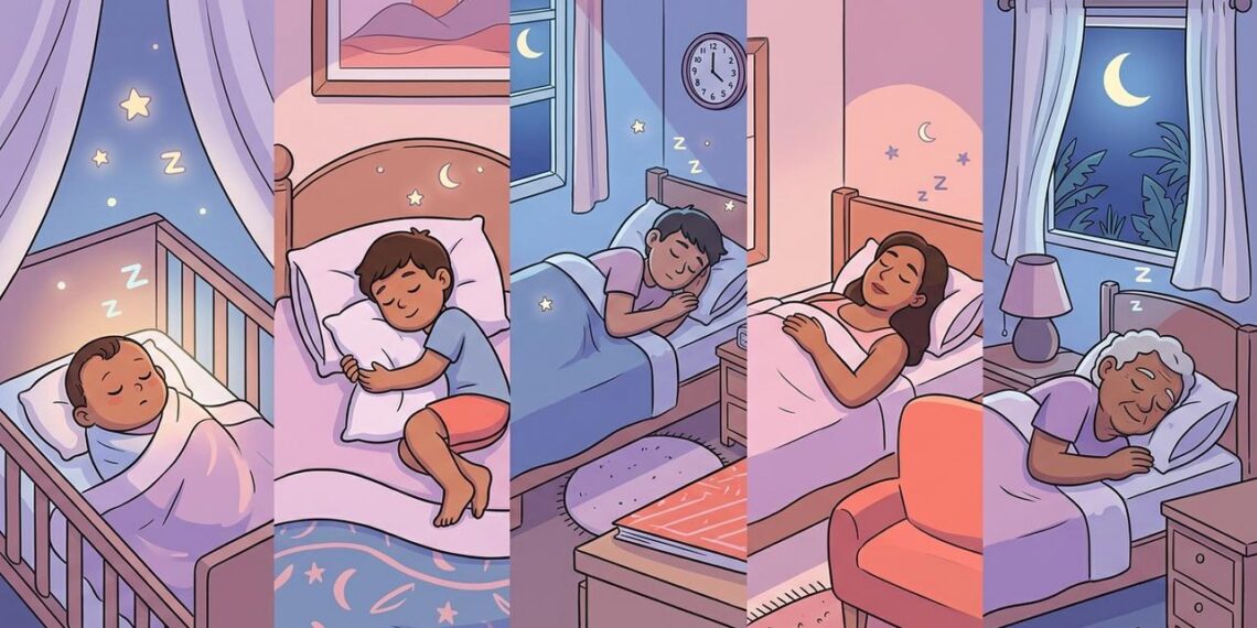 Esta é a quantidade de sono que devemos ter com base na nossa idade