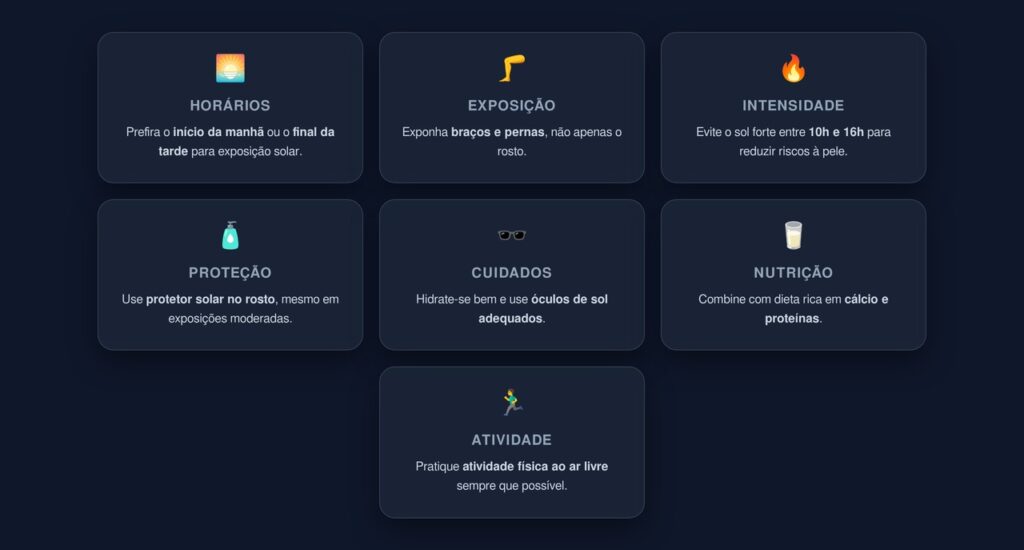 exposição ao sol