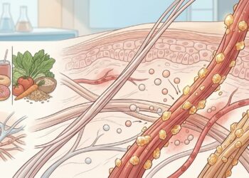 O marcador de "glicação avançada" na pele: como o excesso de carboidratos acelera o envelhecimento dos órgãos internos antes mesmo das rugas aparecerem