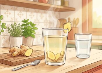 5 benefícios de beber regularmente água com gengibre fresco pela manhã