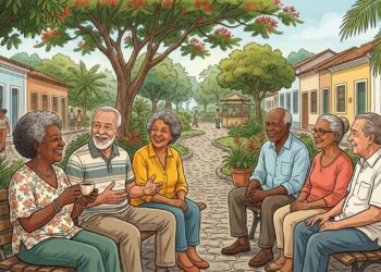 A manutenção de vínculos sociais ativos é um dos fatores-chave na prevenção do declínio cognitivo