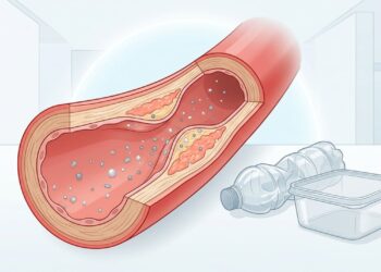 Microplásticos nas artérias: o novo fator de risco que especialistas associam ao aumento de infartos e AVCs silenciosos