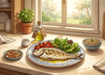 Dieta mediterrânea: nutrientes essenciais para preservar a saúde do coração e dos vasos sanguíneos após os 50 anos de idade