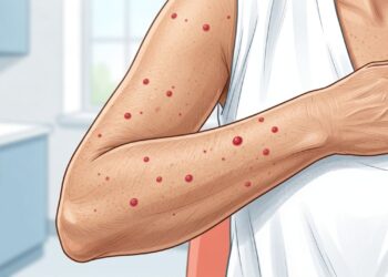 Manchas de rubin: Por que aparecem pontos vermelhos na pele?
