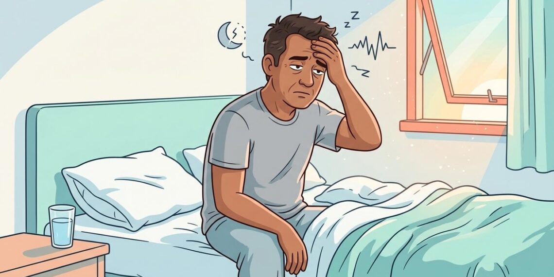 O cansaço logo ao acordar não se deve à falta de horas de sono, mas sim ao sono fragmentado e à apneia não diagnosticada