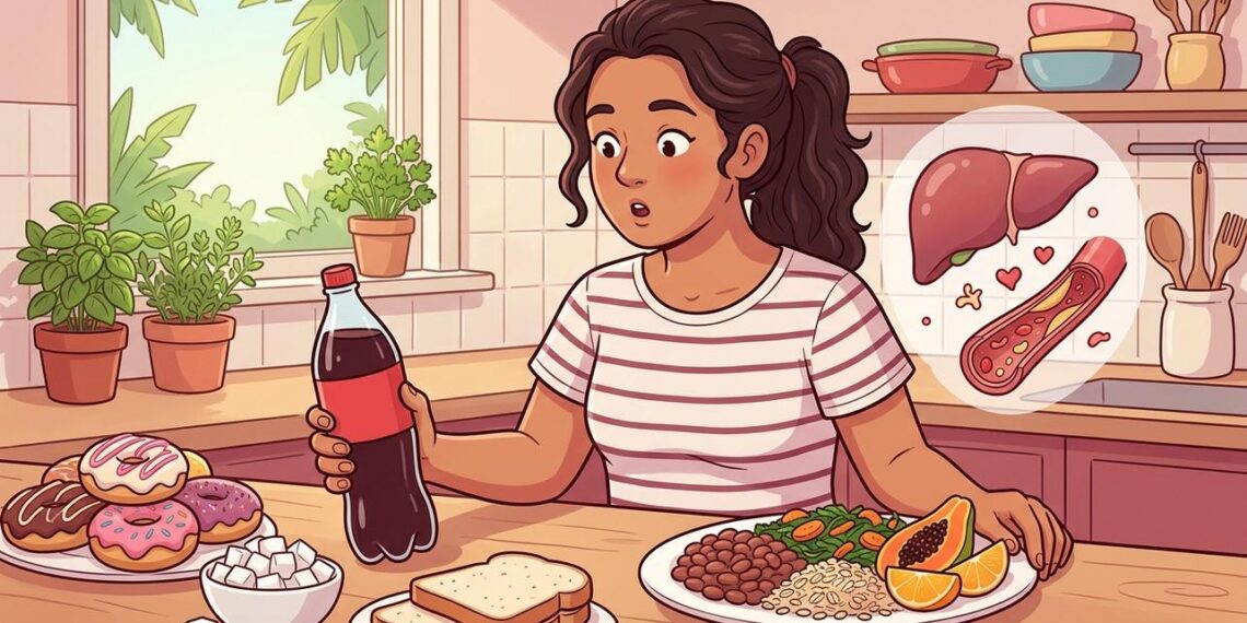 O colesterol alto nem sempre se deve à gordura que você come, às vezes é o excesso de carboidrato e açúcar na dieta