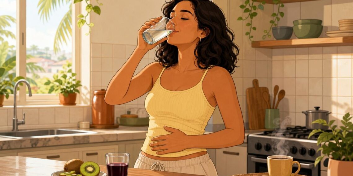 O que beber em jejum pela manhã para regular o intestino preso e estimular a digestão naturalmente, segundo a ciência