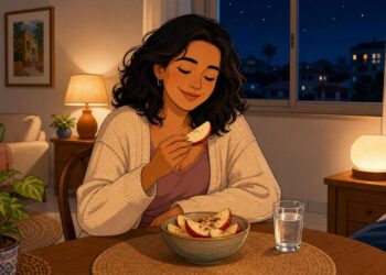 O que os pesquisadores afirmam sobre o consumo de maçãs à noite: dicas simples e práticas para a saúde e o sono