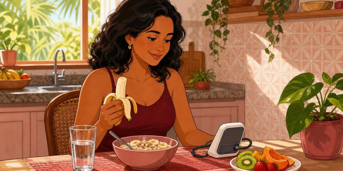 O que realmente ocorre com a sua pressão arterial quando você come bananas todos os dias