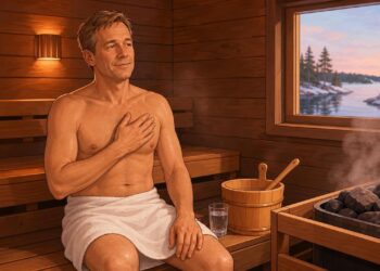 Os finlandeses tomam sauna quase todos os dias e têm menos infartos: o segredo do banho de calor para o coração