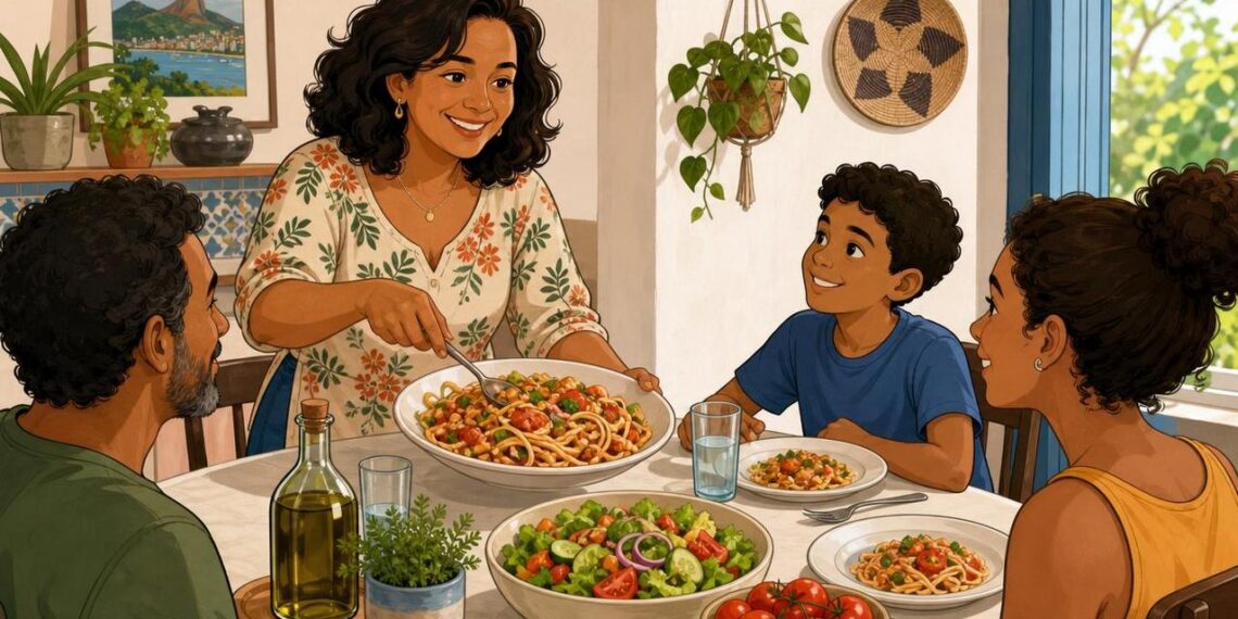 Os italianos do sul comem massa quase todos os dias, mas têm menos obesidade que muitos: o segredo está na dieta mediterrânea tradicional