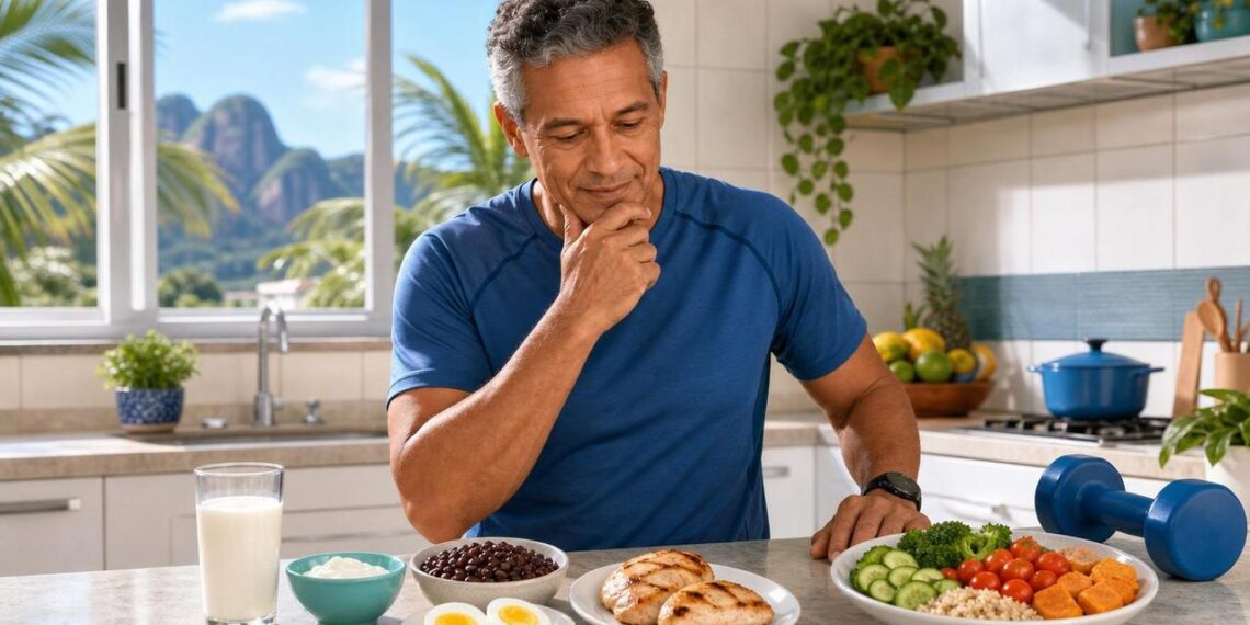 Quantos gramas de proteína devemos consumir por dia após os 50 anos? Um estudo recente atualiza a recomendação