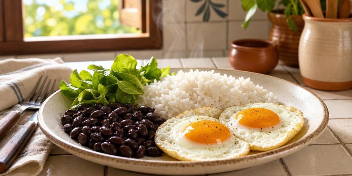 Segundo os especialistas em nutrição, o arroz com ovo oferece praticamente os mesmos benefícios proteicos que a carne vermelha
