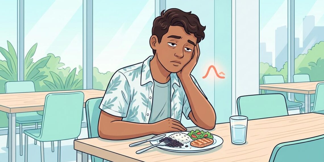 Sentir sono depois do almoço nem sempre é só digestão: às vezes é o primeiro sinal de resistência à insulina