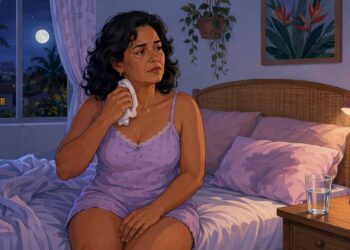 Suor noturno em excesso durante a madrugada não é apenas calor: é um sinal fisiológico de que seu equilíbrio hormonal pode estar alterado