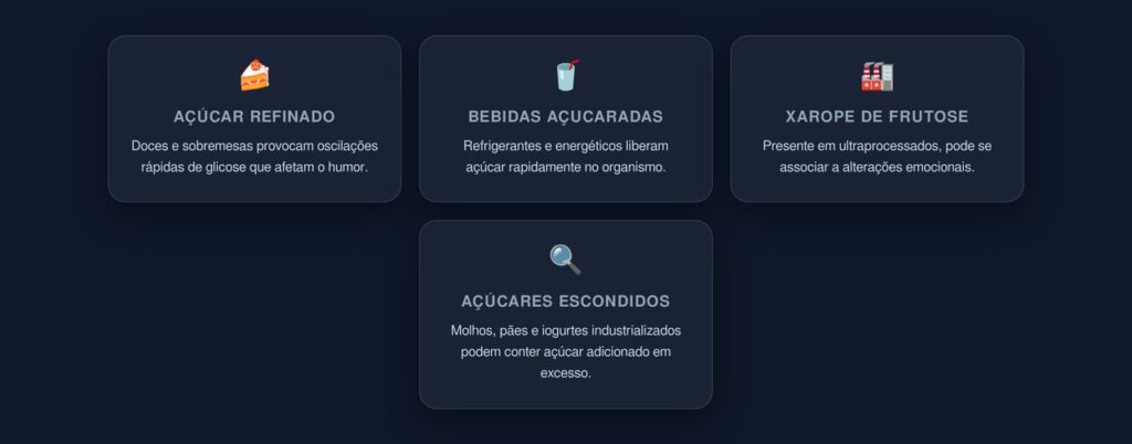 tipos de açucar