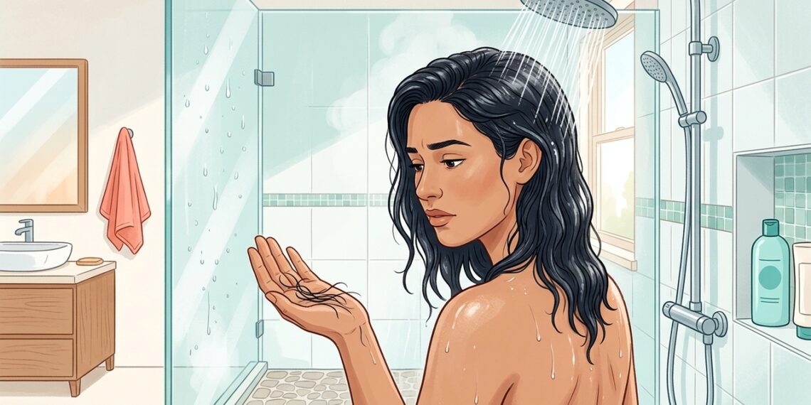 Queda de cabelo no banho pode ter relação com ferritina, vitamina B12 e alterações hormonais antes de virar falha visível