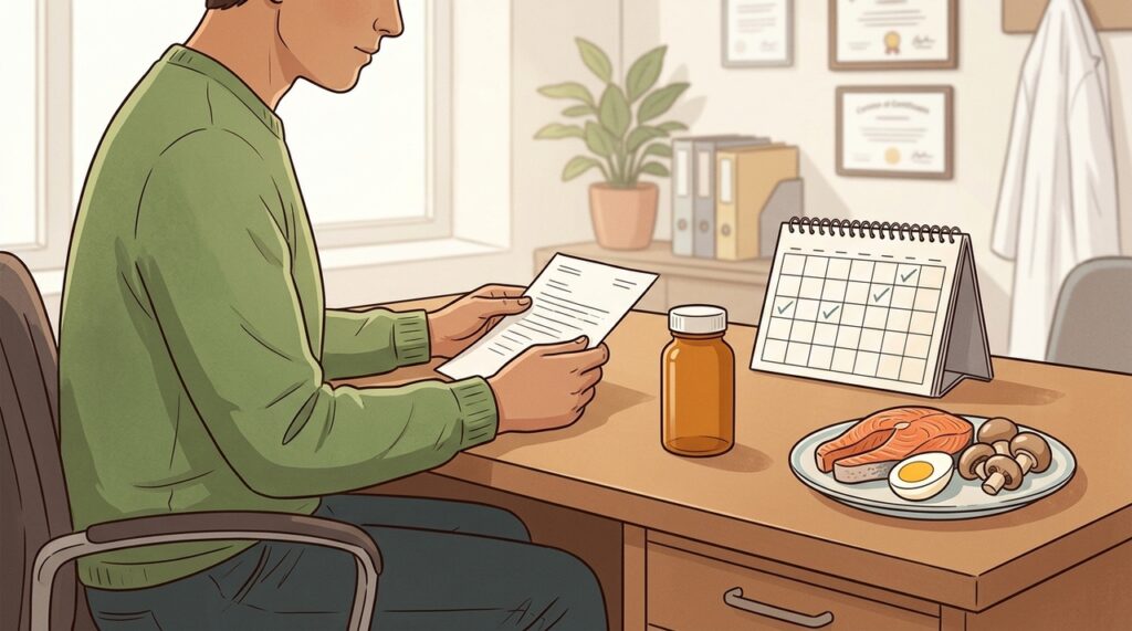 Quanto tempo leva para a vitamina D normalizar no organismo?