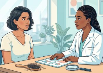 A queda de cabelo não se deve apenas à genética, mas sim a deficiências nutricionais e ao estresse acumulado