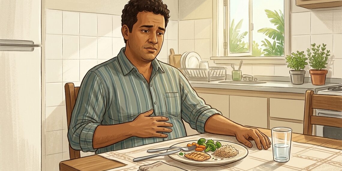 Dicas eficazes para a digestão lenta: como aliviar o peso no estômago depois de comer