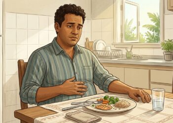 Dicas eficazes para a digestão lenta: como aliviar o peso no estômago depois de comer